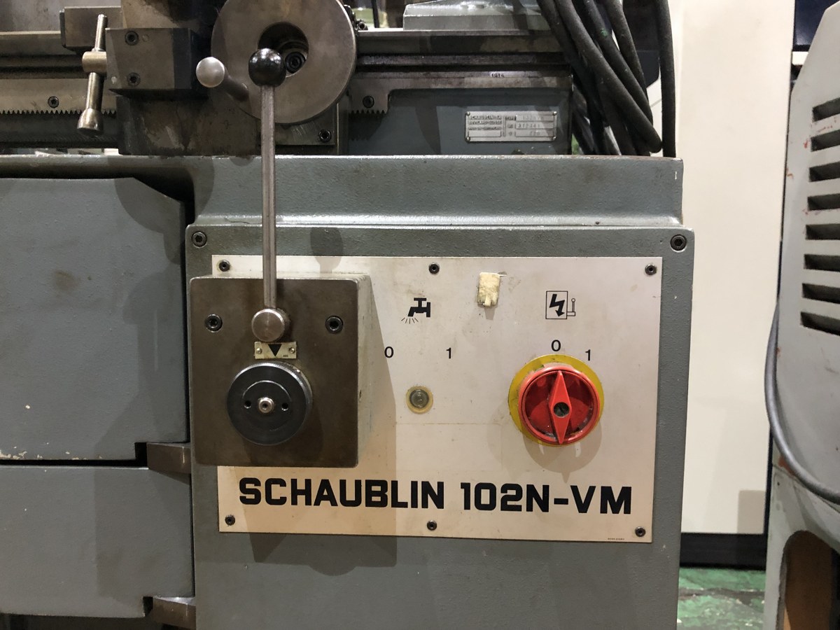 中古Other Lathe 102NVM SCHAUBLIN