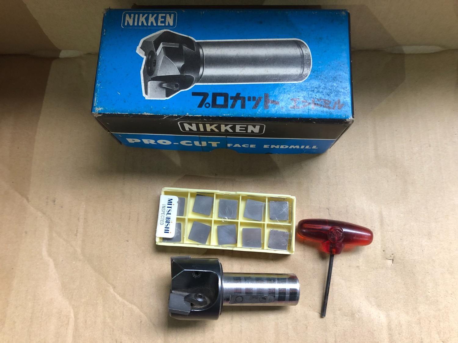 中古エンドミル 【プロカットエンドミル】PC-35 NIKKEN/日研