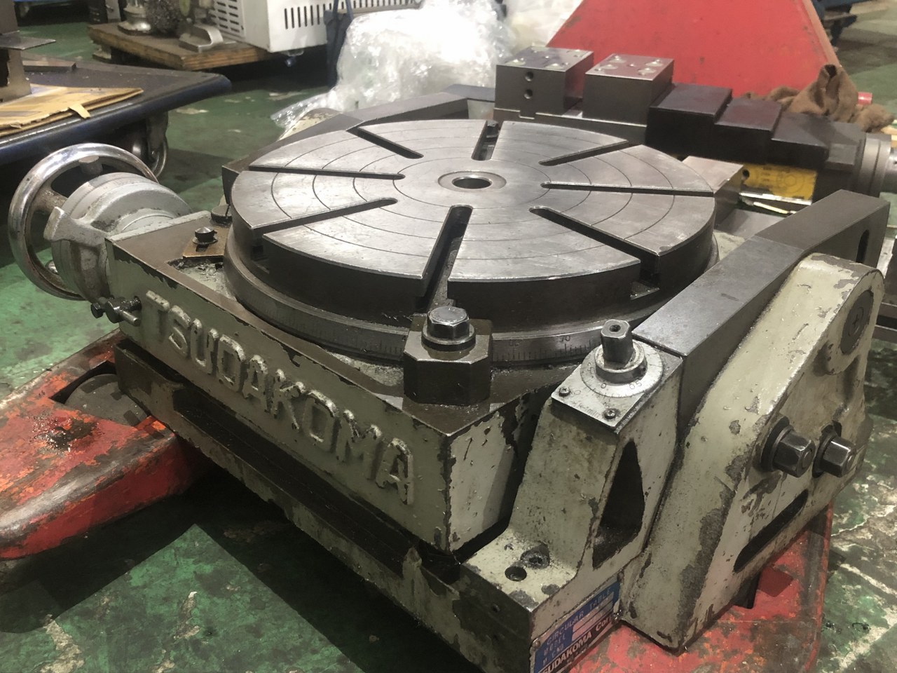 中古Rotary table(Manual・Electric) 【傾斜円テーブル】TT-300 津田駒/TSUDAKOMA