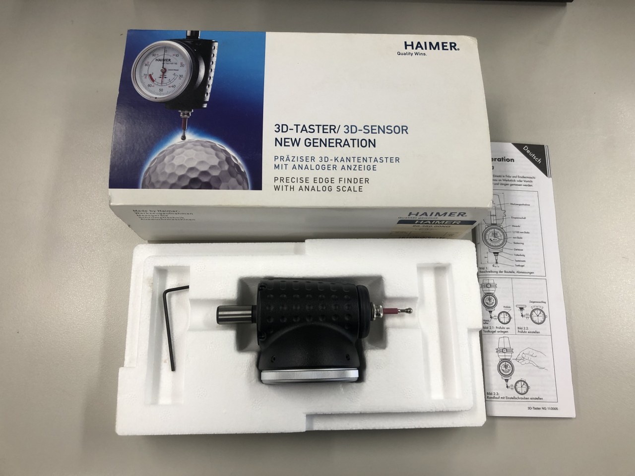 中古その他測定工具・基準器・試験機 【3D-Sensor（センサー）】80.360.00NG HAIMER(ハイマー)