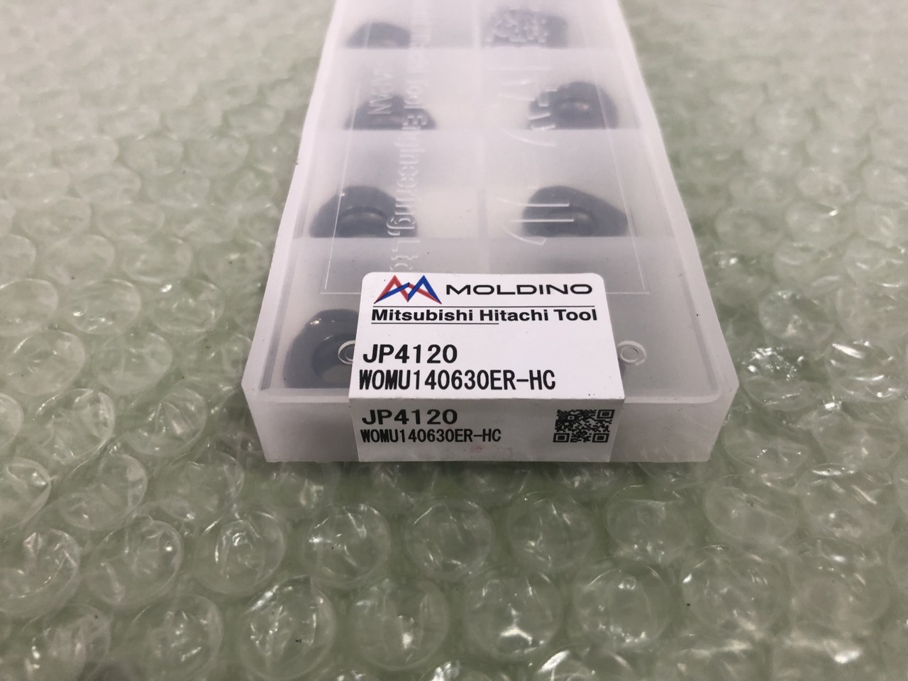 中古Cutting Exchange Chip 【チップ】JP4120 WOMU140630ER-HC MOLDINO/旧日立ツール