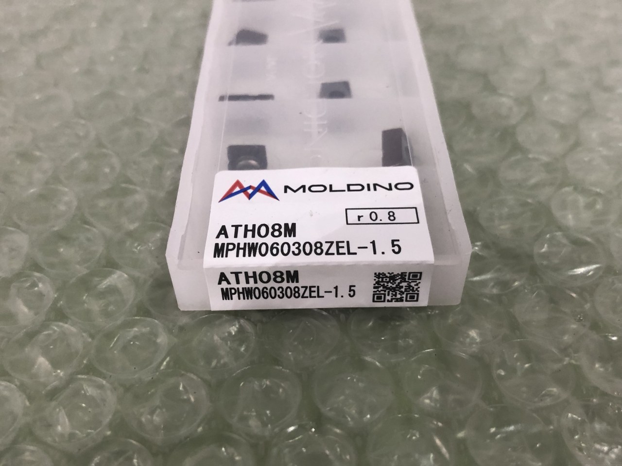 中古Cutting Exchange Chip 【チップ】ATH08M MPHW060308ZEL-1.5 MOLDINO/旧日立ツール