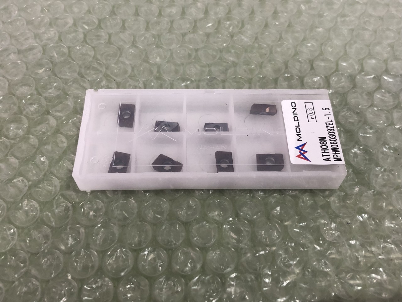 中古Cutting Exchange Chip 【チップ】ATH08M MPHW060308ZEL-1.5 MOLDINO/旧日立ツール