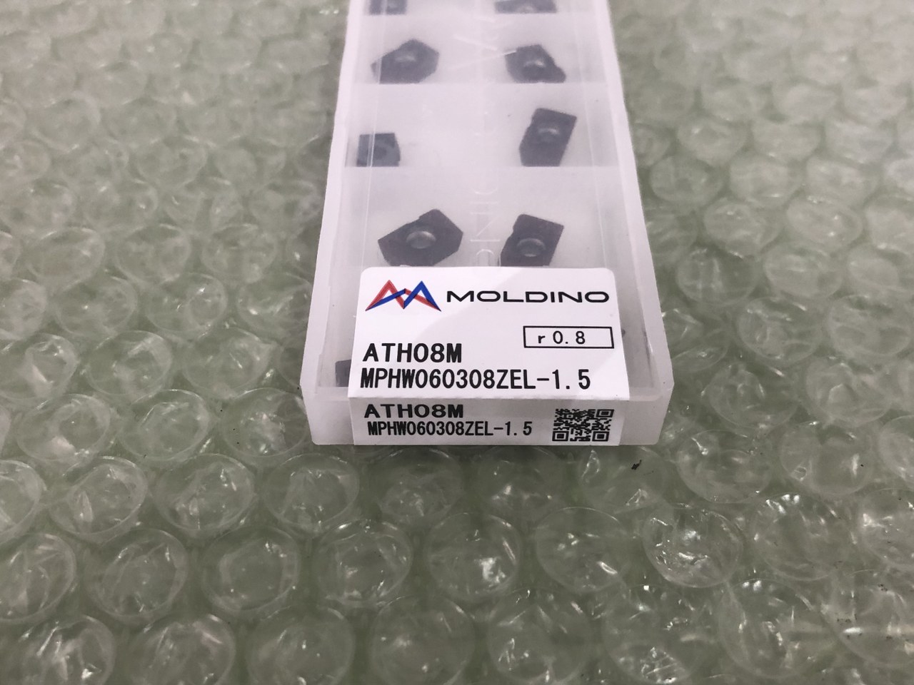 中古Cutting Exchange Chip 【チップ】ATH08M MPHW060308ZEL-1.5 MOLDINO/旧日立ツール