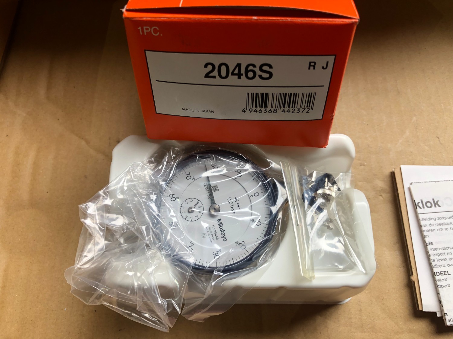 中古Dial gauge(Dial indicator) 【ダイヤルゲージ】2046S ミツトヨ/Mitutoyo