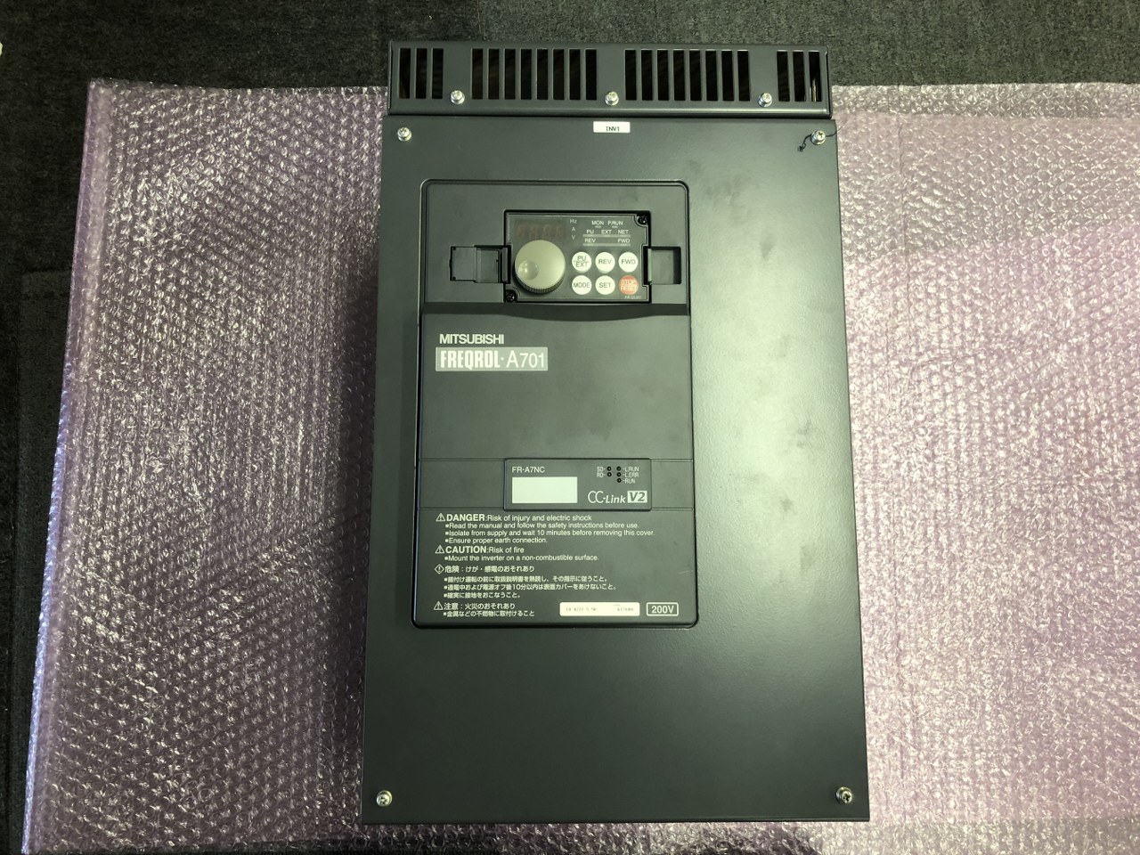 中古機械保守部品・機械要素 【インバーター】FR-A721-5.5K 三菱/MITSUBISHI