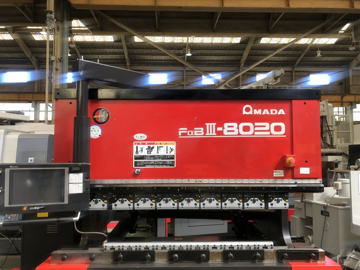 中古Hydraulic Press Brake [2.0m油圧ベンダー]FBD8020NT AMADA