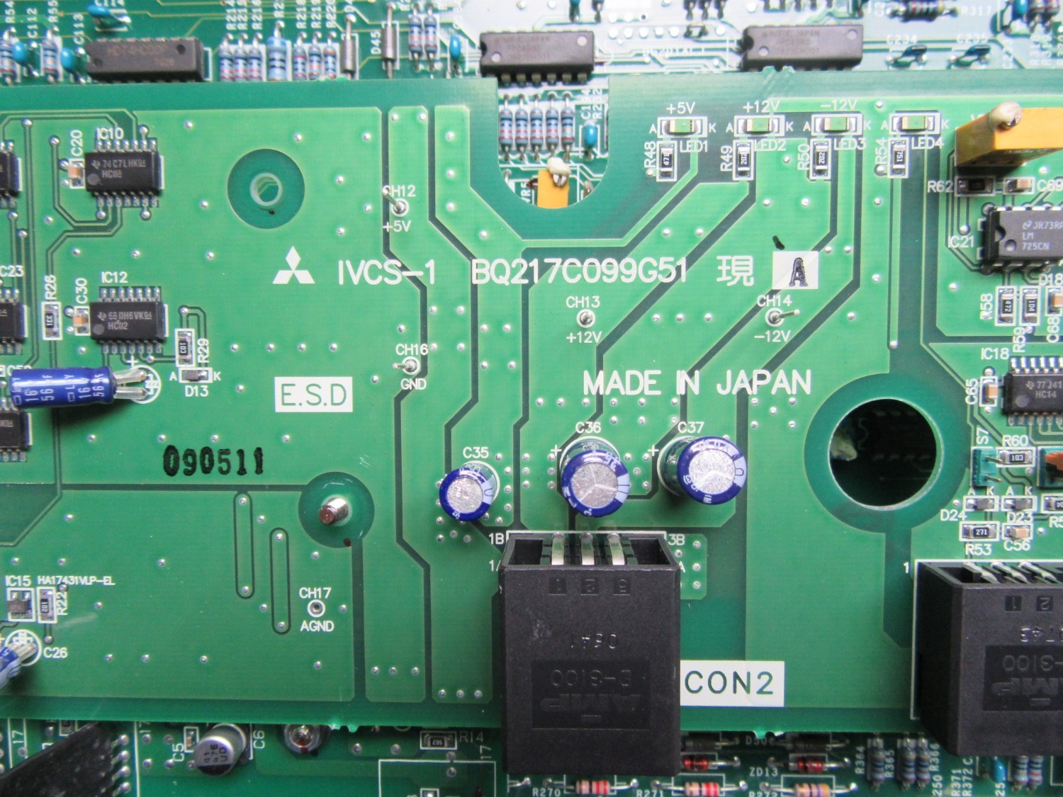 中古その他 【基板 CNC BOARD 】PSC-2C(BQ217A046G52A) 三菱