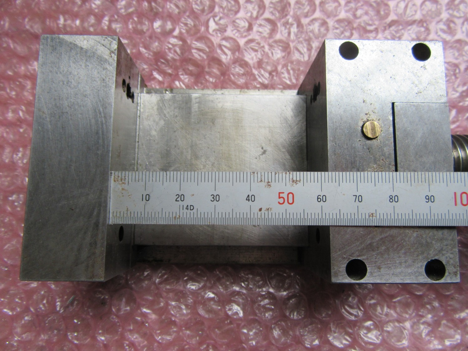 中古Precision vise 【精密バイス】口幅70mm　口高25mm　口開62mm 不明