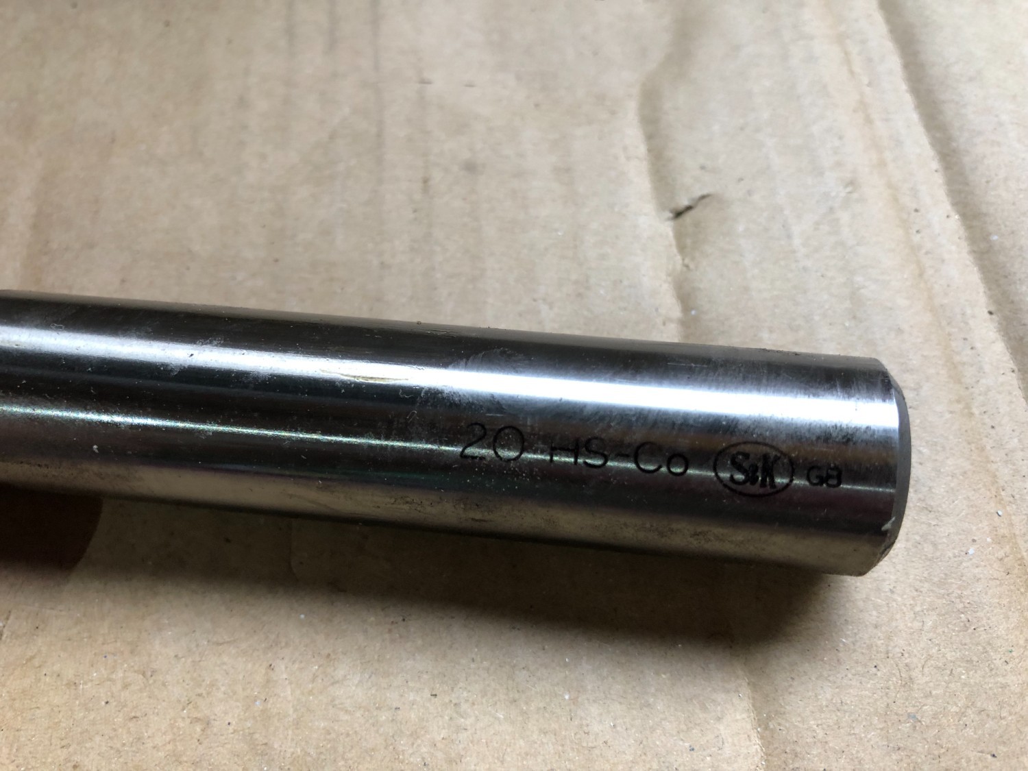 中古End mill(Square) 【エンドミル】φ20 S&K