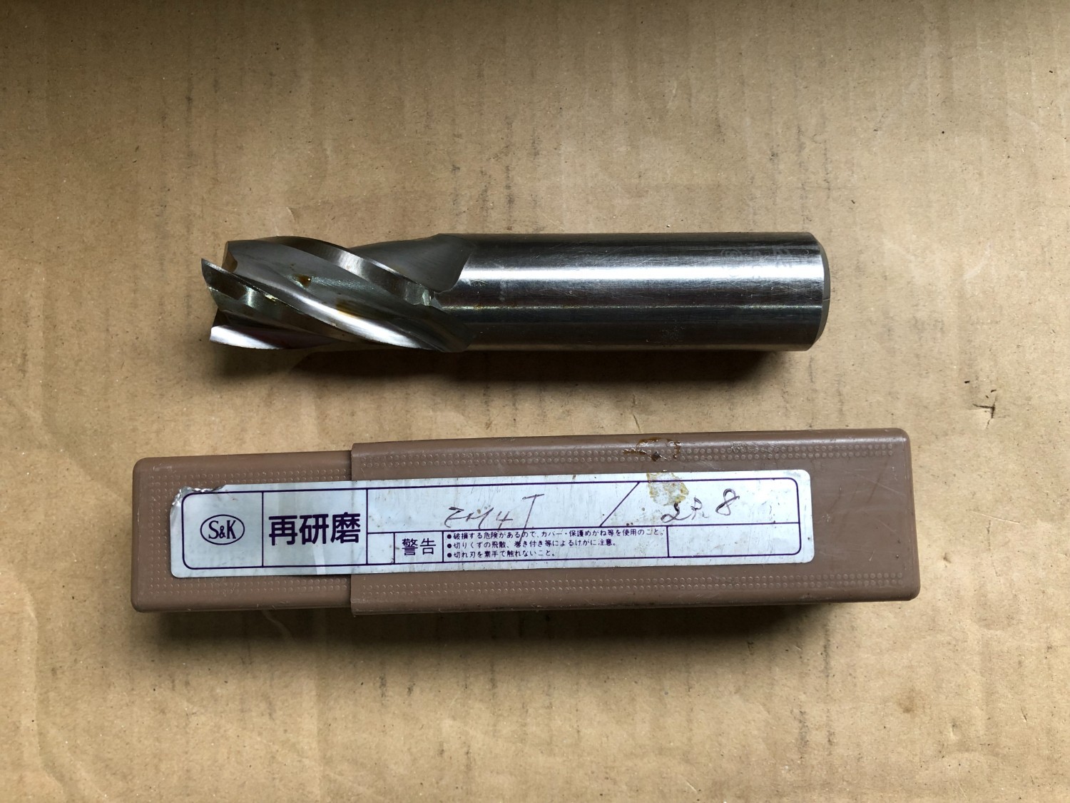 中古End mill(Square) 【エンドミル】φ25 S&K