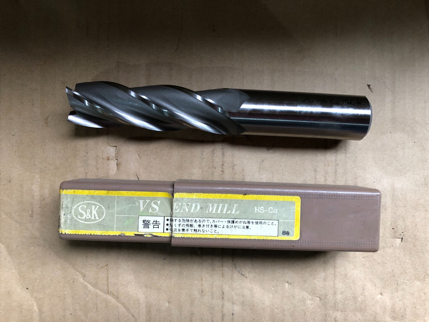 中古End mill(Square) 【エンドミル】φ25 S&K