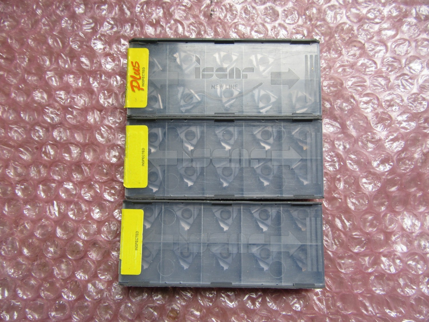 中古Cutting Exchange Chip 【チップ　3個】16IR11/16ER11/16ER14　 ISCAR　