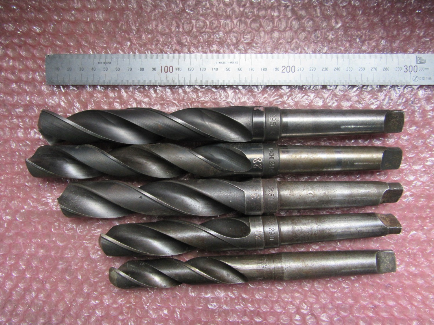 中古Taper shank drills テーパーシャンクドリル　1山　 様々なメーカーやサイズがあります。　