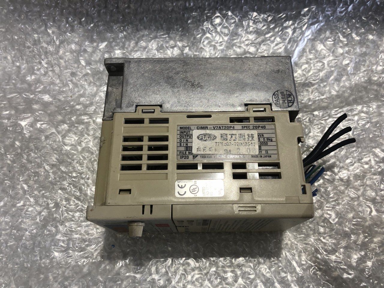 中古Special deals・Set etc 【インバーター】VS-606V7 安川電機 YASKAWA ELECTRIC