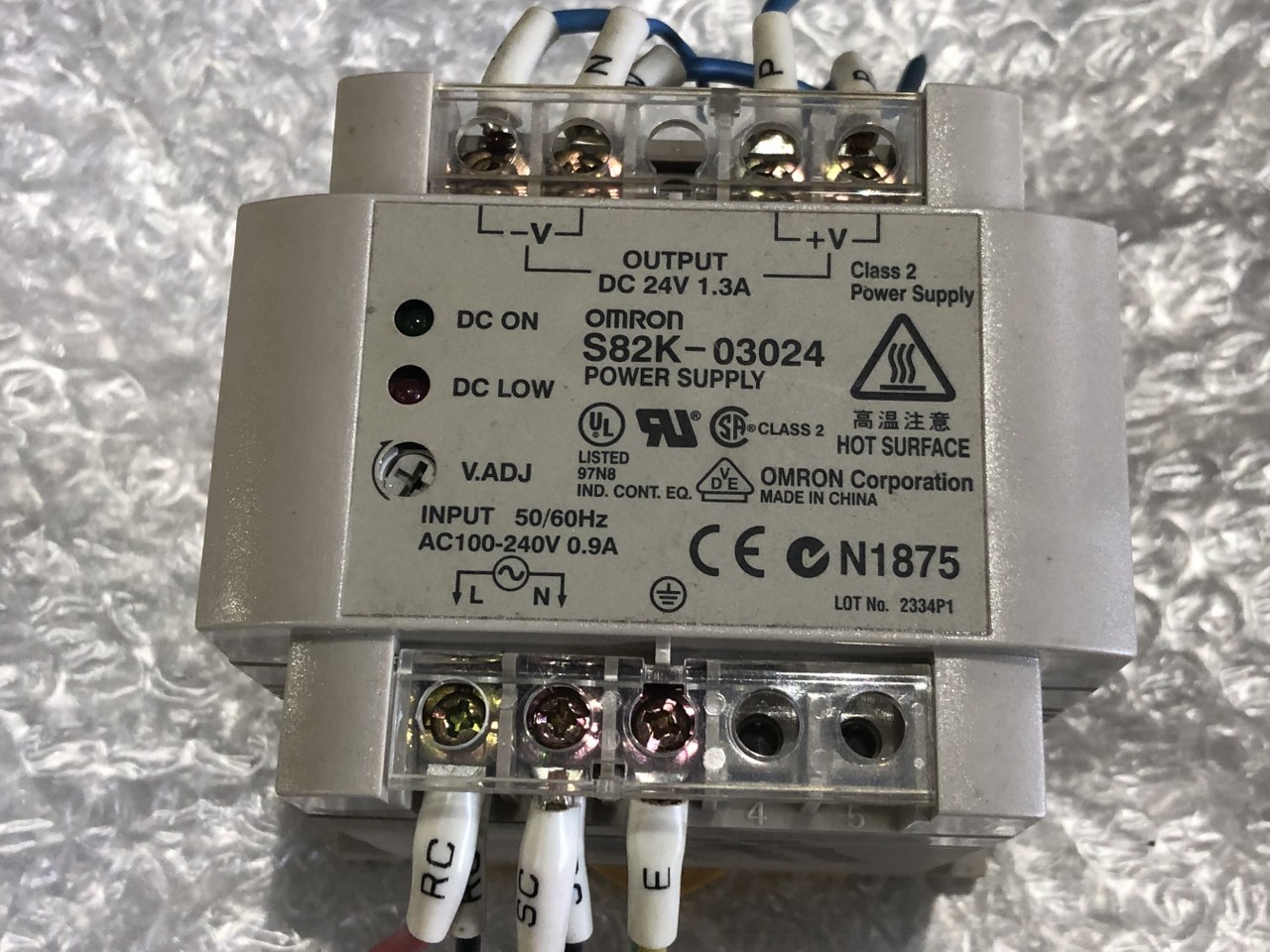 中古Special deals・Set etc 【パワーサプライ】S82K-03024 オムロン/OMRON