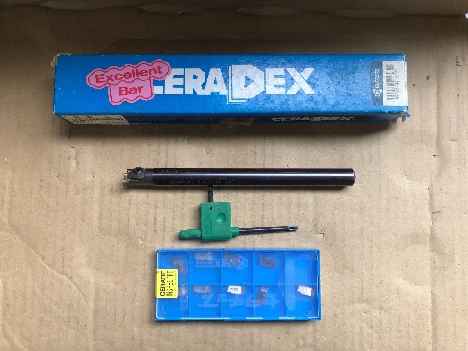 中古その他ねじ切り・ネジ造形工具 【ホルダー】GIVR1612-1AE CERADEX