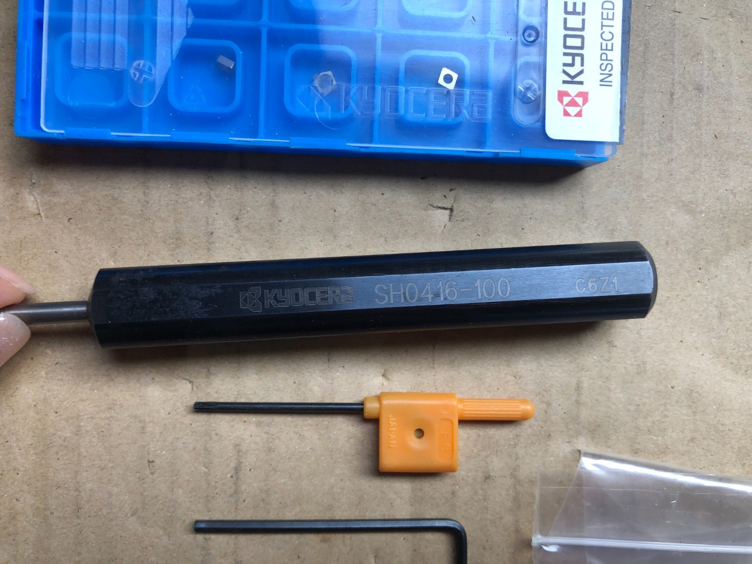 中古Other Screw tools 【スリーブ2本】SH0516-100,SH0416-100 京セラ/Kyocera