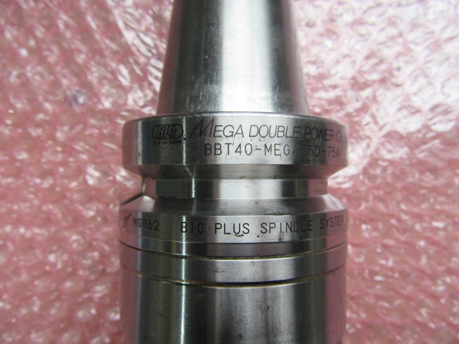 中古BBT40 【メガダブルパワーチャック】BBT40-MEGA25D-75A　 BIG