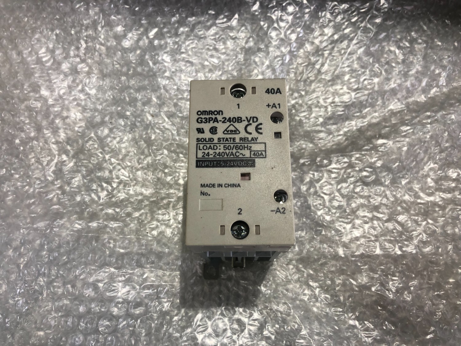 中古その他 【ソリッドステート】G3PA-240B-VD オムロン