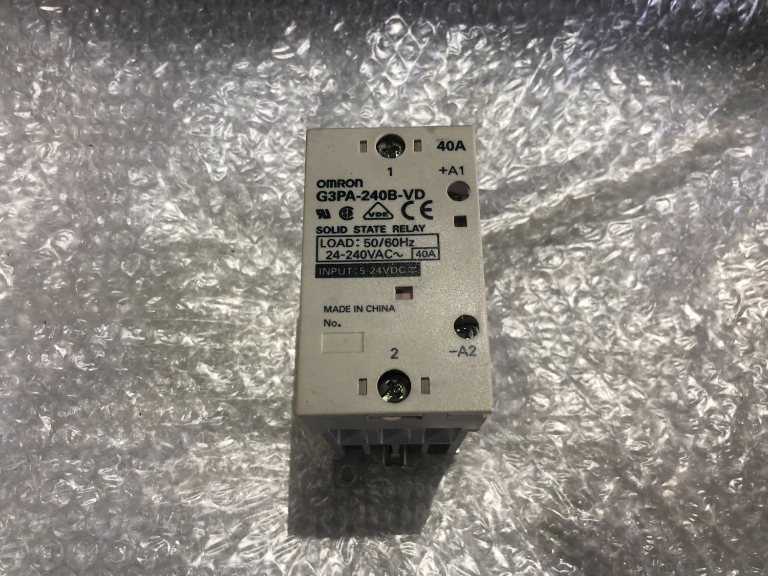 中古その他 【ソリッドステート】G3PA-240B-VD オムロン