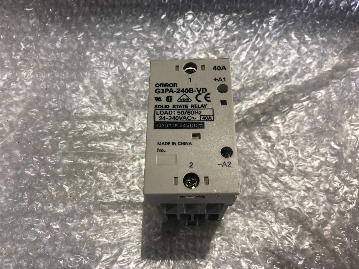 中古その他 【ソリッドステート】G3PA-240B-VD オムロン