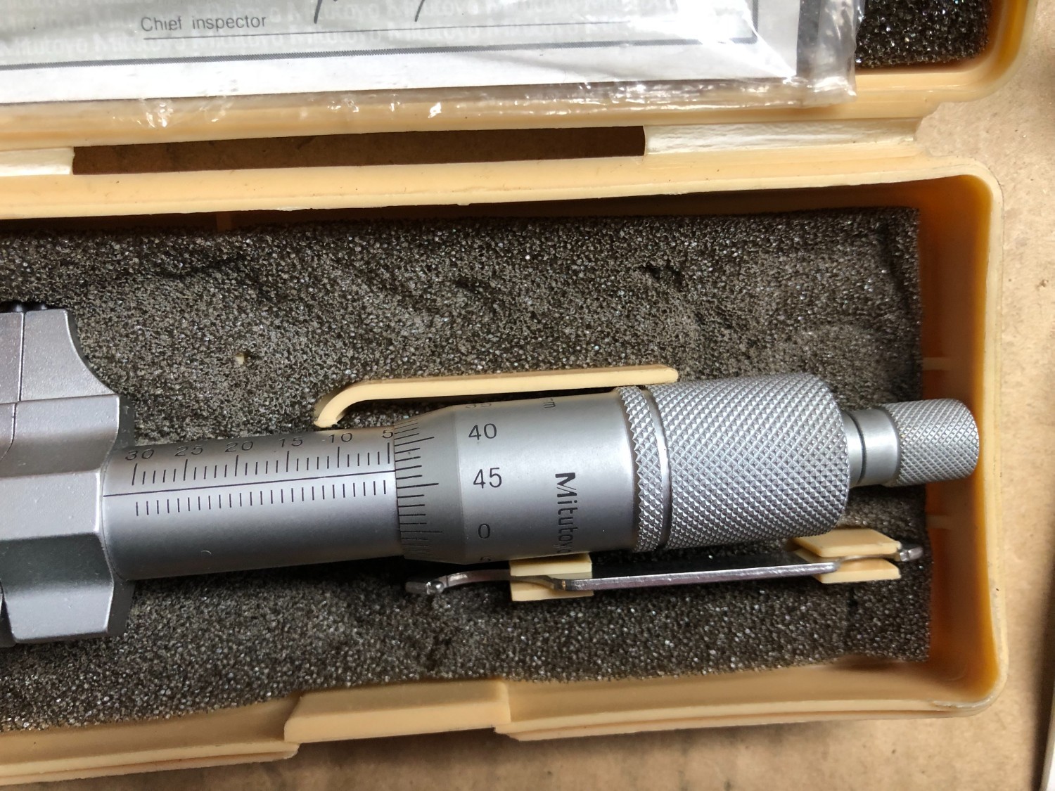 中古Inside micrometer 【キャリパー形内側マイクロメータ】IMP-30 ミツトヨ/Mitutoyo