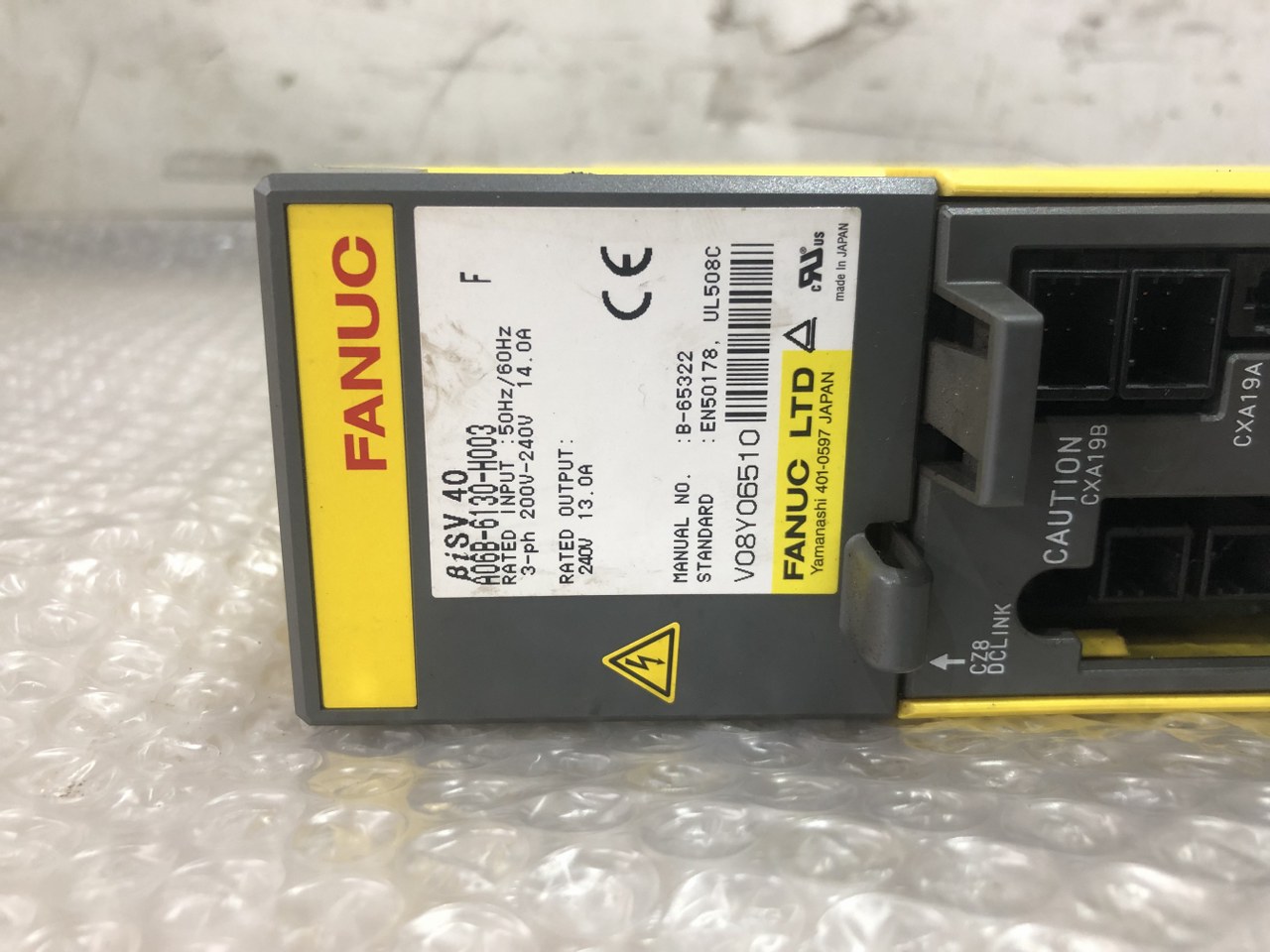 中古Special deals・Set etc 【サーボモジュール】A06B-6130-H003　 ファナック/FANUC