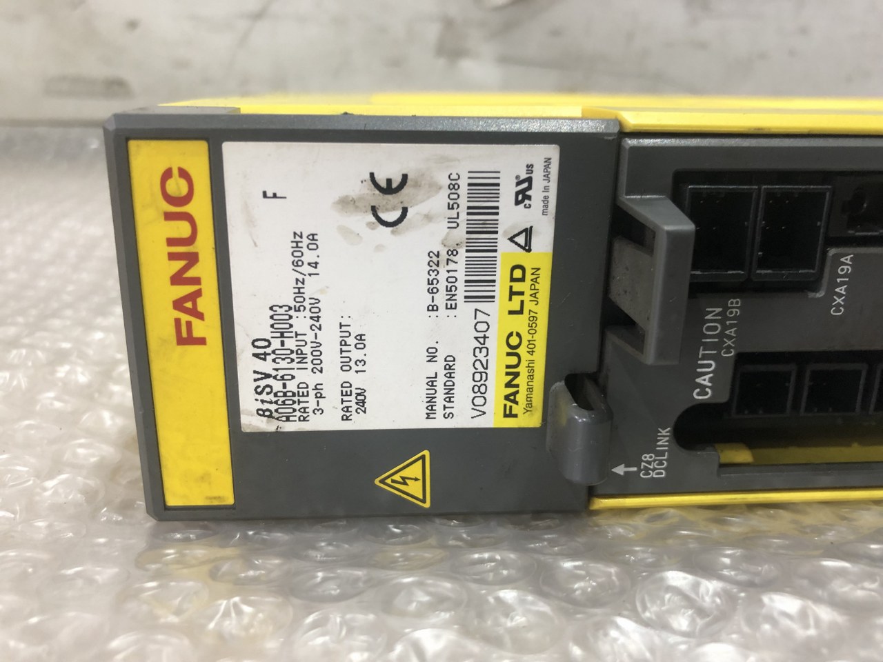 中古Special deals・Set etc 【サーボモジュール】A06B-6130-H003 ファナック/FANUC