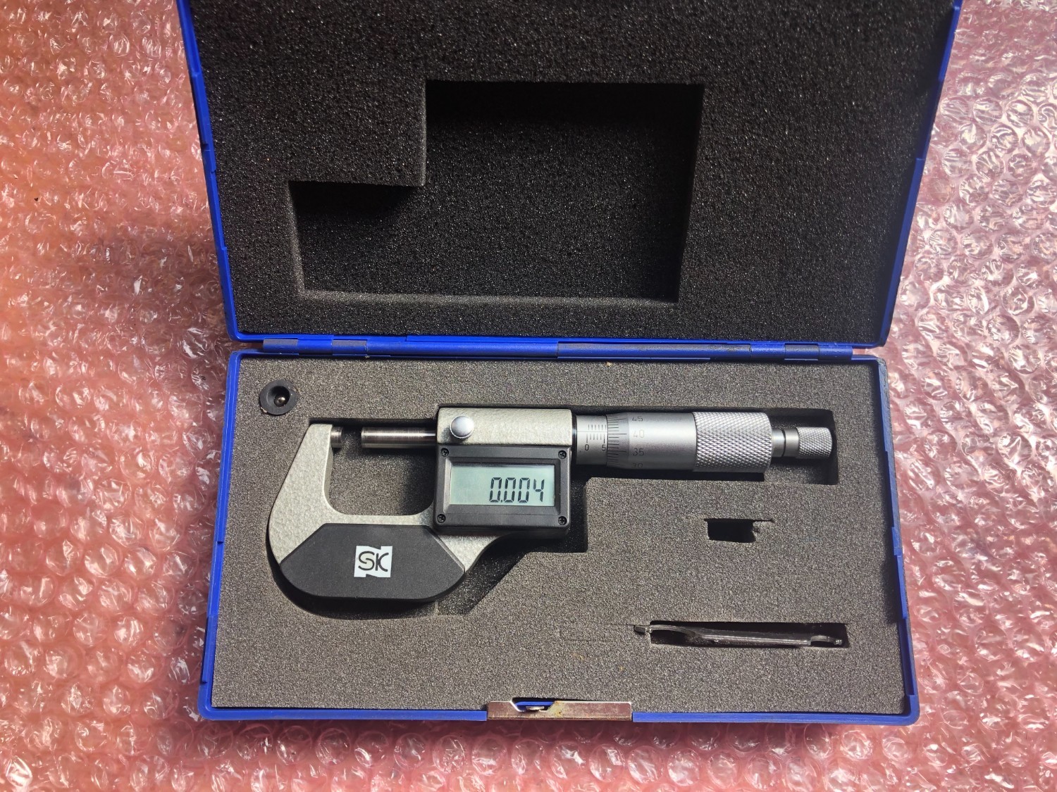 中古Outside micrometer 【デジタル外側マイクロメータ】MCD130-25 新潟精機(SK)