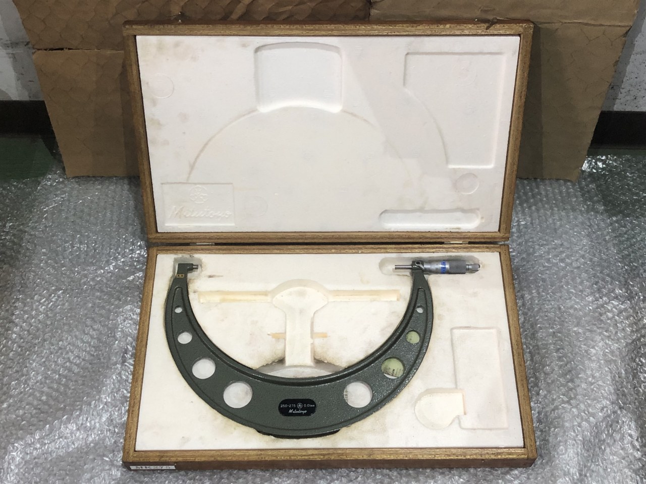 中古Outside micrometer 【外側マイクロメータ】103-147　OM-275 ミツトヨ/Mitutoyo