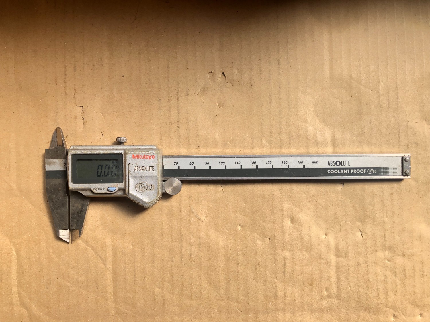 中古Vernier caliper 【デジマチックキャリパ】測定範囲：0-150ｍｍ ミツトヨ/Mitutoyo