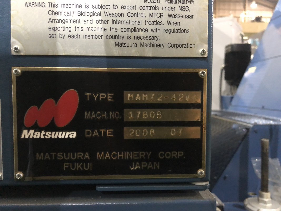 中古5-Axis Machining Center MAM72-42V MATSUURA