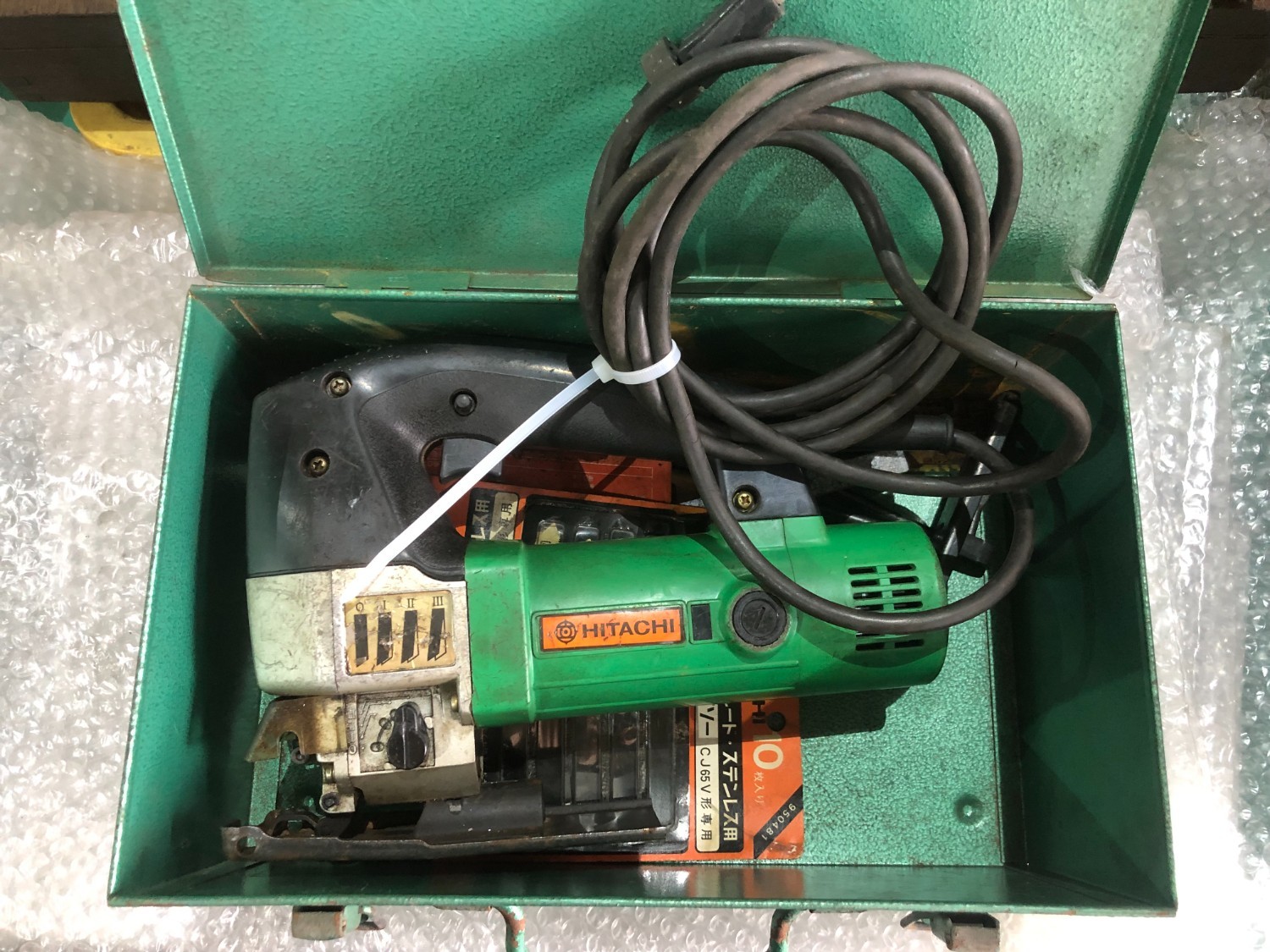 中古電動工具 【電子ジグソー】CJ65V 日立工機/HITACHI KOKI