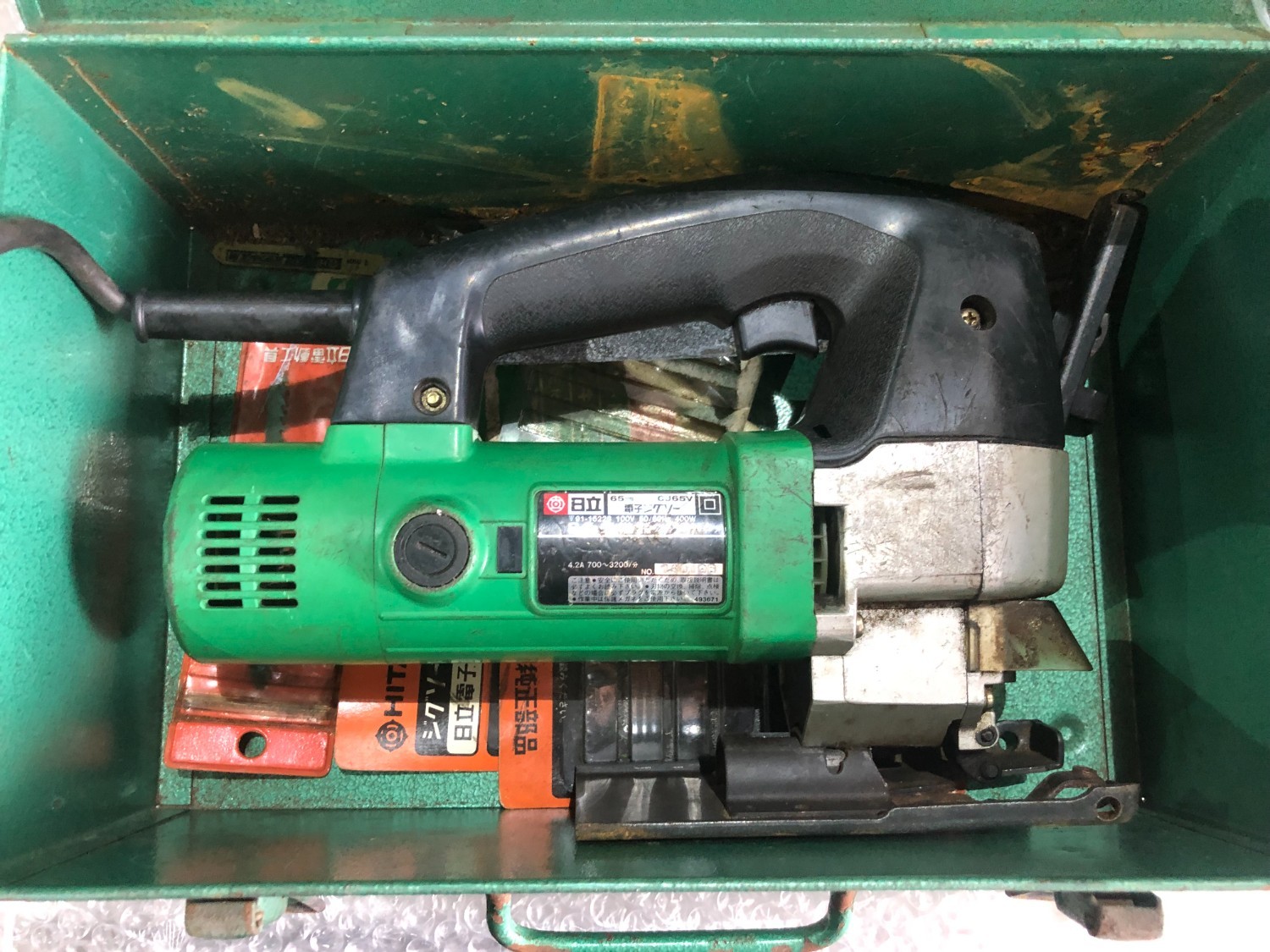 中古電動工具 【電子ジグソー】CJ65V 日立工機/HITACHI KOKI