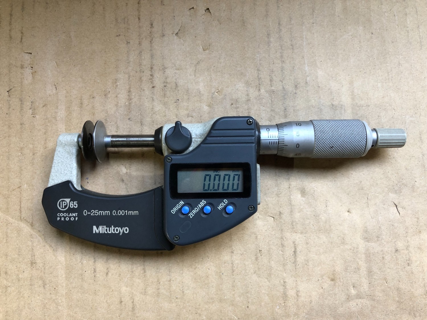 中古Outside micrometer 【歯厚マイクロメータ】No.323-250 ミツトヨ/Mitutoyo