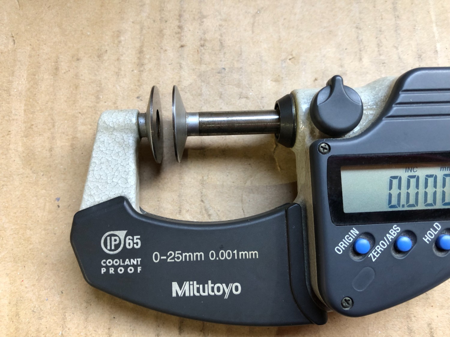 中古Outside micrometer 【歯厚マイクロメータ】No.323-250 ミツトヨ/Mitutoyo