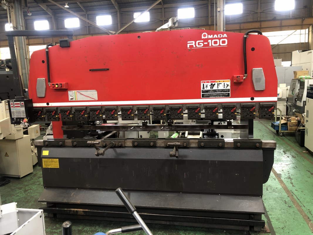 中古Hydraulic Press Brake RG-100 アマダ