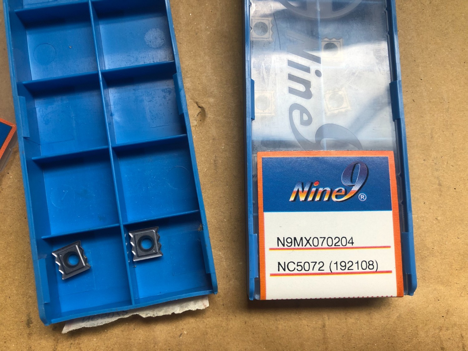 中古インサート（チップ） 【ヘリックスドリルインサート】N9MX070204-NC5072 NINE9