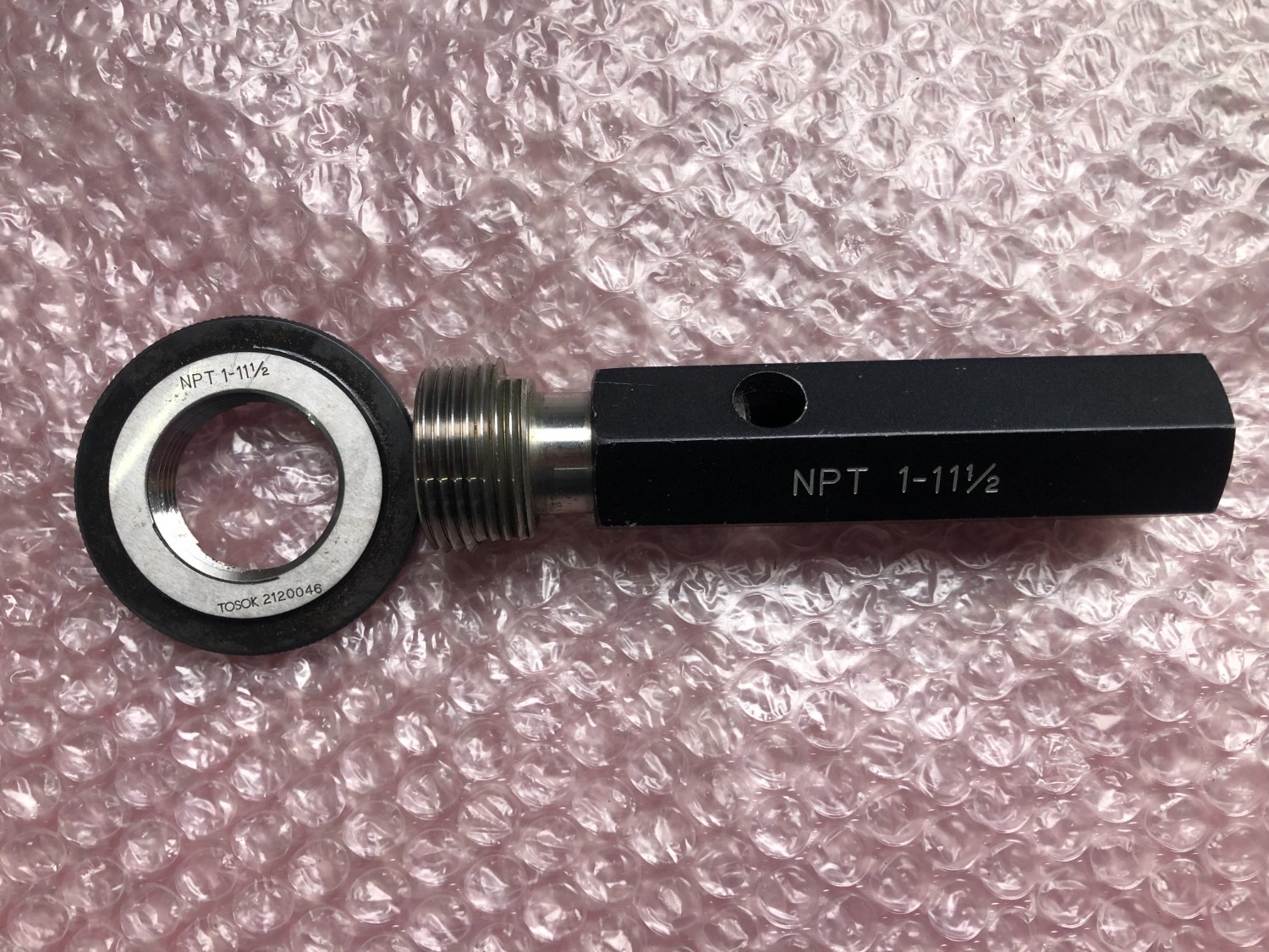 中古その他ゲージ 【管用テーパねじゲージ】NPT 1-11 ½ KGW