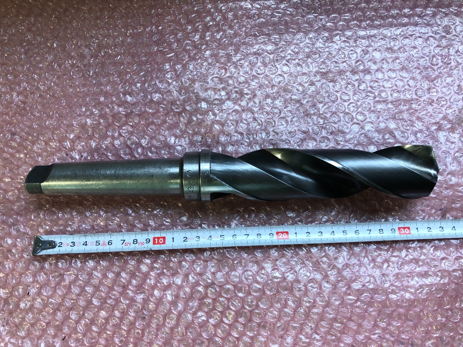 中古テーパ―シャンクドリル 【テーパーシャンクドリル】φ43.8 NACHI FORGE