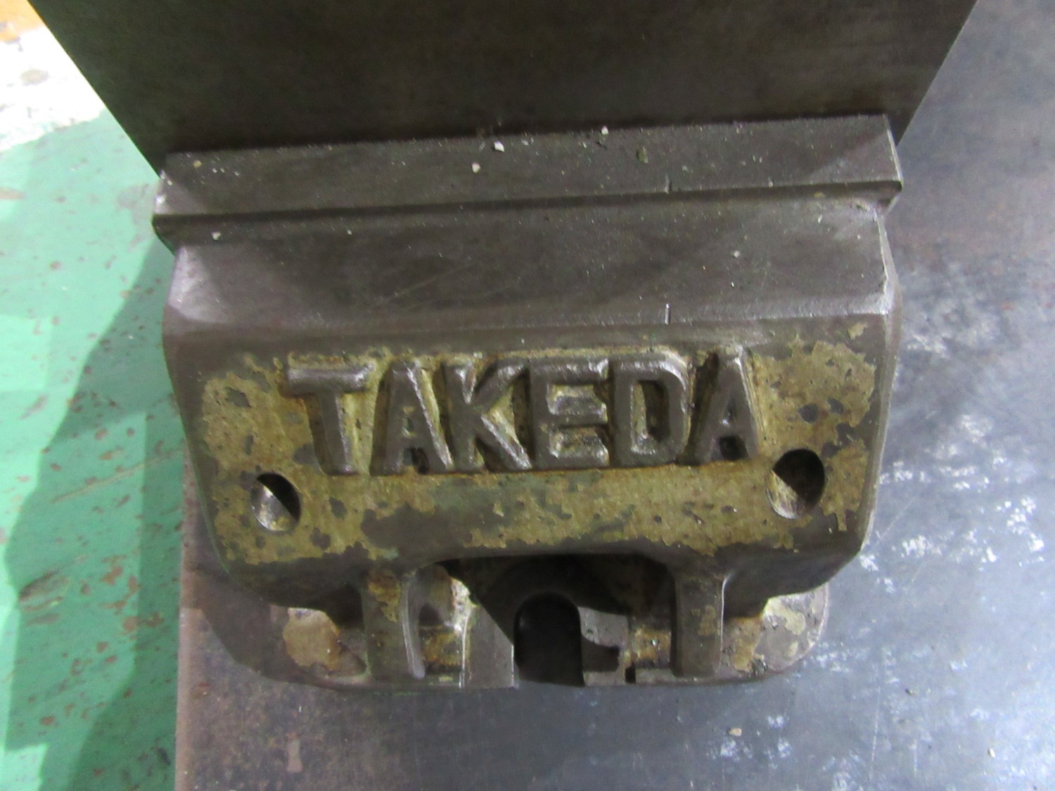 中古油圧バイス 【油圧バイス】口幅185ｍｍ　口高125ｍm 武田 / TAKEDA