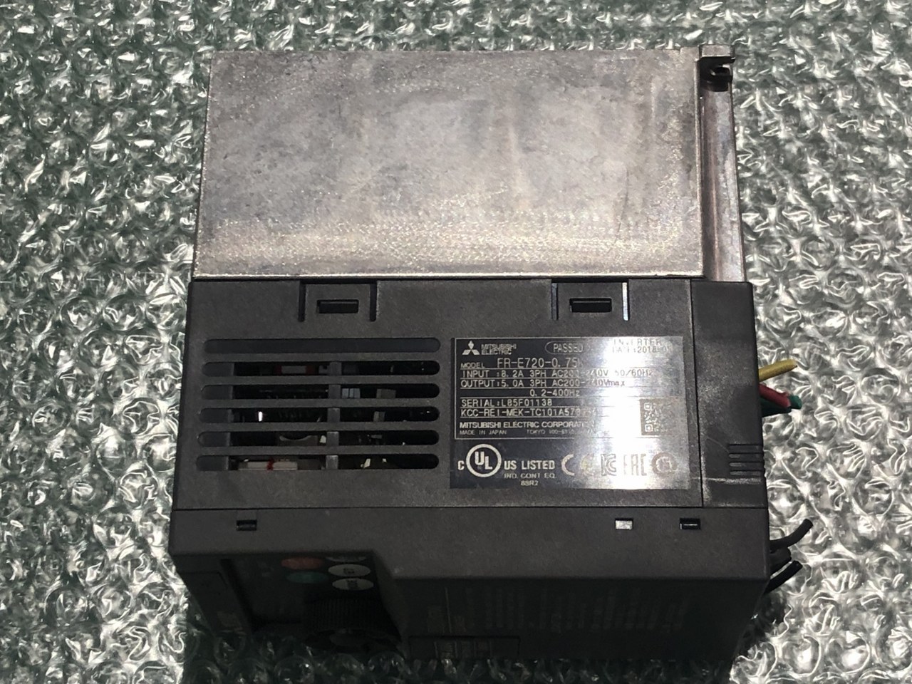 中古お買い得品・1山販売等 【インバーター】FR-E720-0.75K 三菱/MITSUBISHI