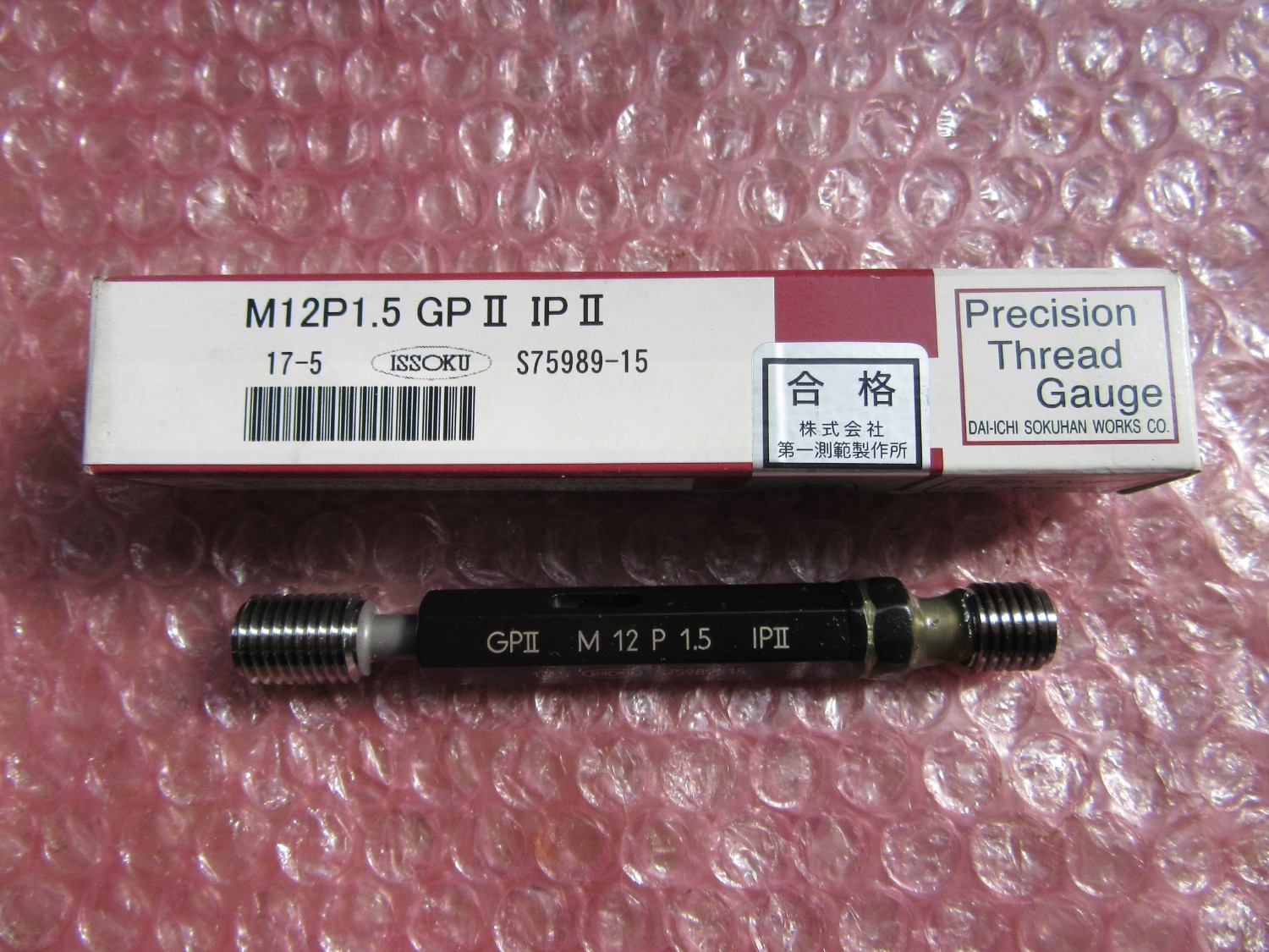 中古Other 【ねじゲージ】M12P1.5 ISSOKU