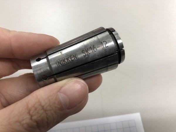 中古Straight collet 【ストレートコレット】SK16-12 NIKKEN/日研